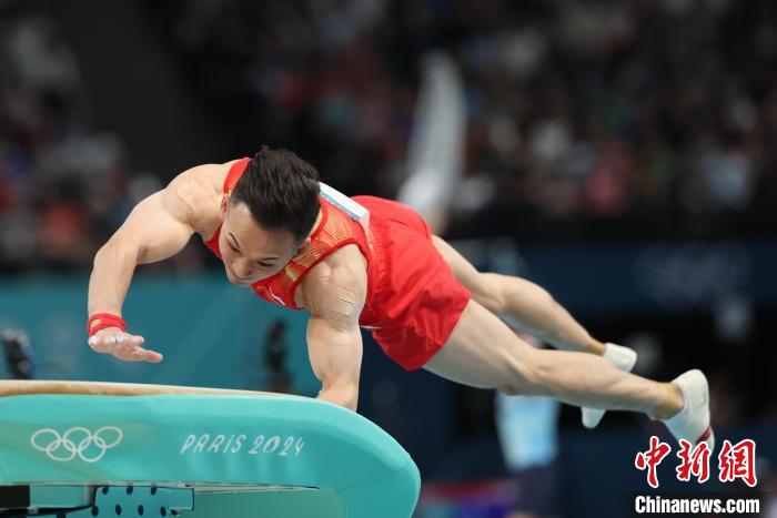 巴黎奥运体操男子资格赛战罢：中国队以263.028分