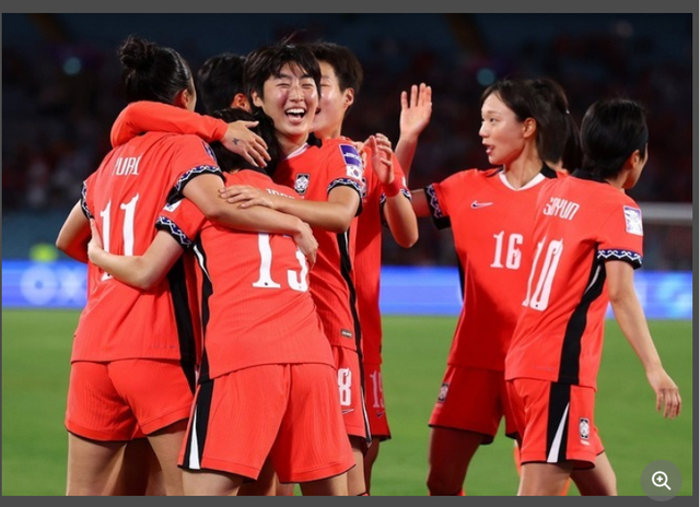 韩国女足6-0横扫乌兹别克斯坦晋级四强